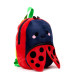 Sac à dos coccinelle enfant brodé prénom