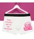 Boxer homme rigolo motif pieuvre