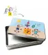 Boite rangement metal dessin enfant