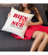 coussin bienvenue chez nous