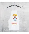Tablier de cuisine rigolo