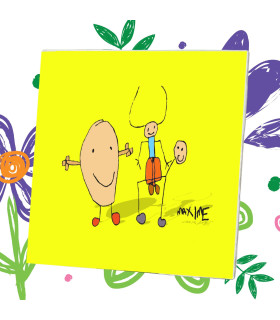 carrelage dessin enfant sublimé