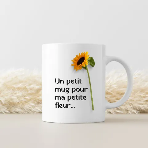 mug personnalisé avec une photo