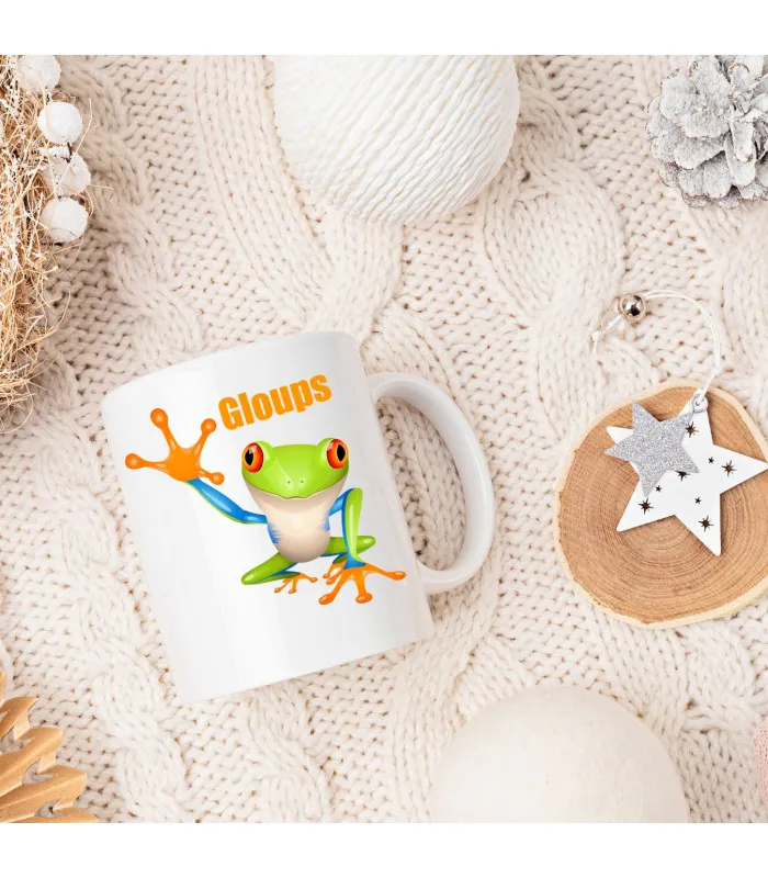 Mug original grenouille