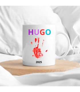 mug empreinte de main