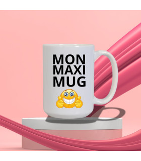 maxi mug photo personnalisé