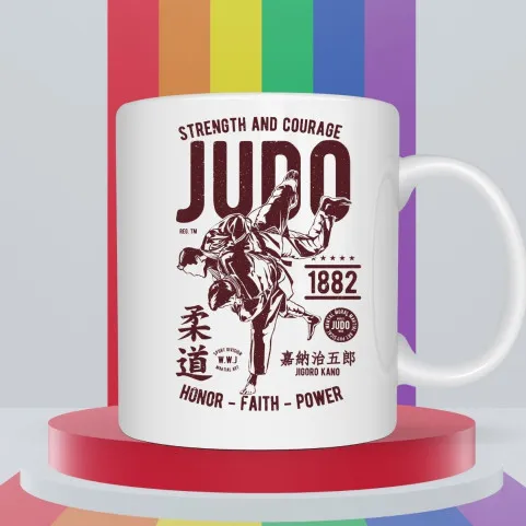 mug judo personnalisé