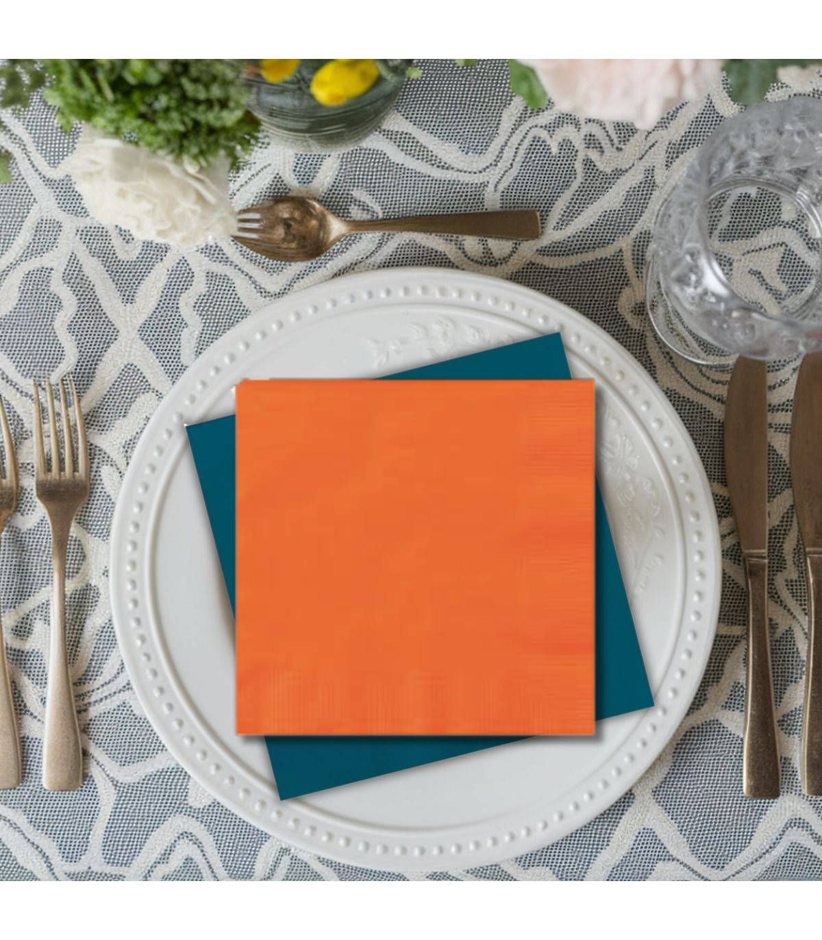 XEL 100pcs Serviette Papier Personnalisée,prénom Serviette En Papier, Serviette De Table Jetable,pour Les Mariages,Baptêmes, Anniversaires,Serviettes Papier Décorées,Votre Animal Photo