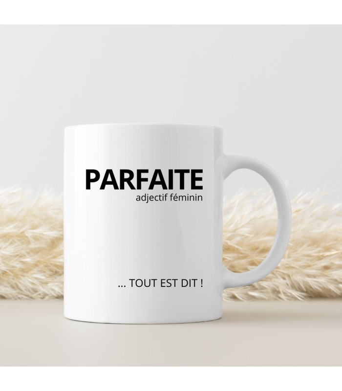 Mug pour femme parfaite