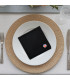 Broderie sur serviette de table