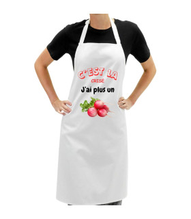 tablier de cuisine radis