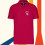 Polo personnalisé et brodé rouge