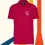 Polo personnalisé et brodé rouge