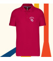 Polo personnalisé et brodé rouge