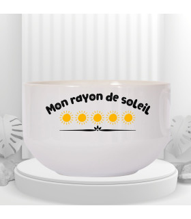 bol mon rayon de soleil personnalisé