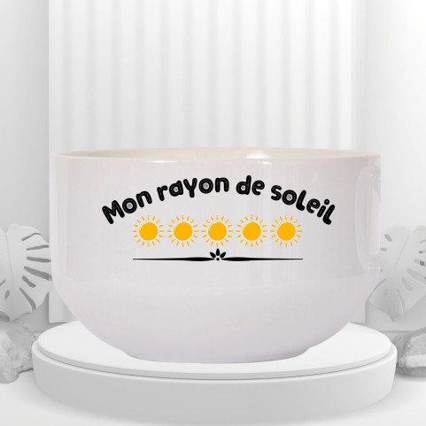 bol mon rayon de soleil personnalisé