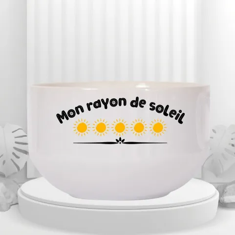 bol mon rayon de soleil personnalisé