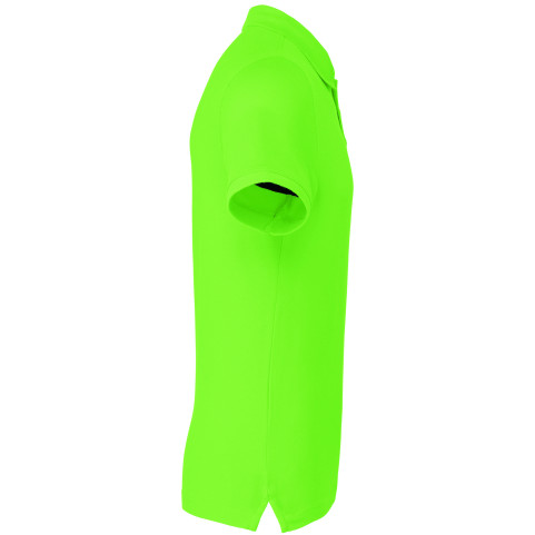 Polo pour homme brodé vert pomme