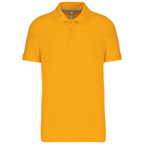 vue face polo pour homme brodé
