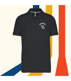polo homme manches courtes personnalisé
