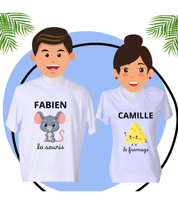 Tee Shirt Duo Petite Souris