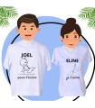 Lot tee shirt pour t'écrire je t'aime