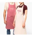 Tablier brodé luxe avec personnalisation