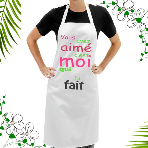 tablier de cuisine homme ou femme rigolo