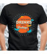 tee shirt pour homme noir imprimé