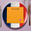 Serviette de table brodée fabrication française