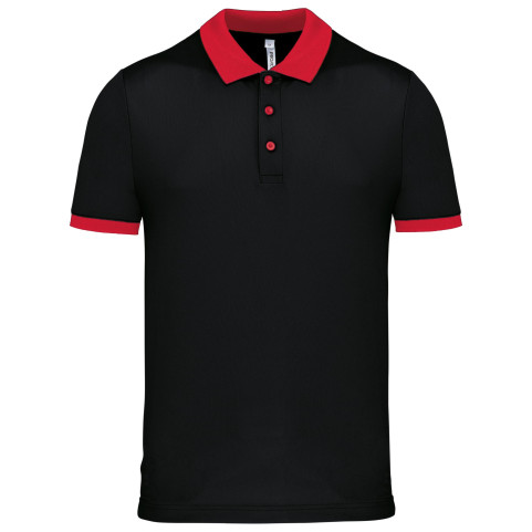 Polo sport piqué homme proact brodé