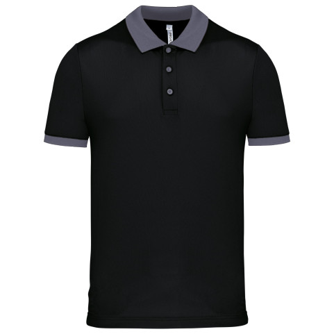 Polo sport piqué homme proact brodé
