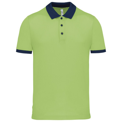 Polo sport piqué homme proact brodé