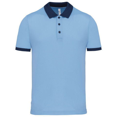 Polo sport piqué homme proact brodé