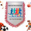 Fanion sport en tissus personnalisé