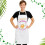 Tablier de cuisine personnalisé reine de la gaufre