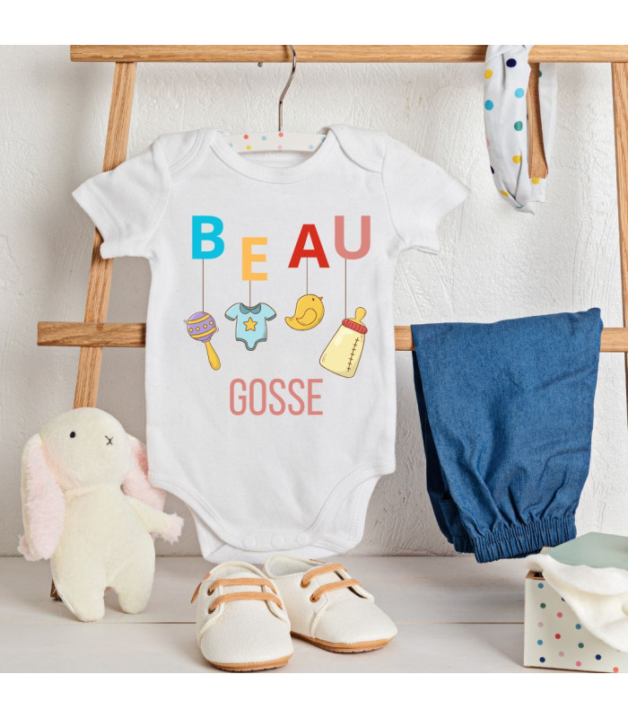 Body bébé beau gosse