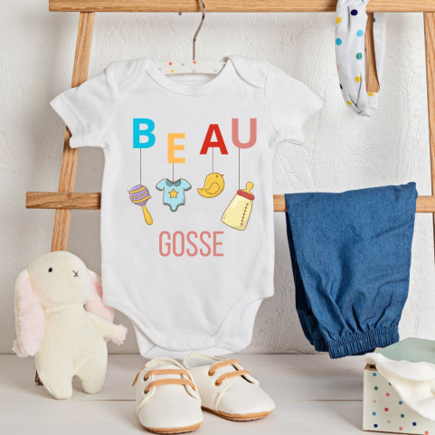 Body bébé beau gosse