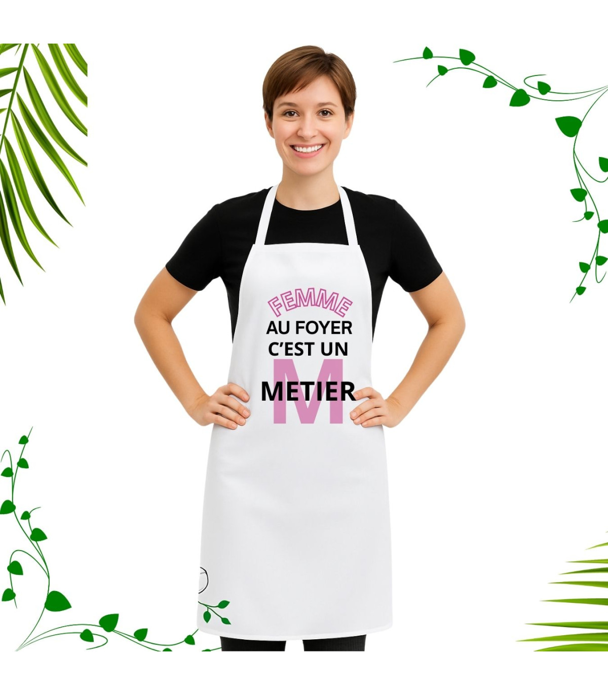 Sweat à Capuche Femme - Message Humour 'Je Suis Petite Mais C'est Moi La Chef' - Coupe Classique