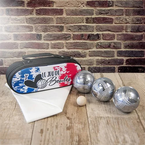 sacoche à boules personnalisée