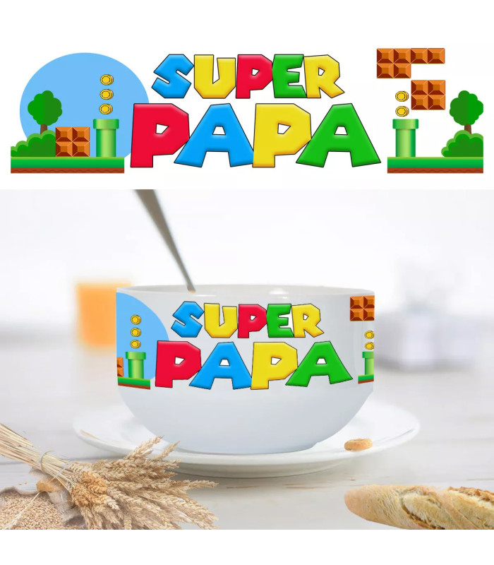 Bol papa façon super mario