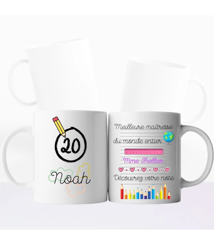 Mug pour la meilleure maîtresse du monde