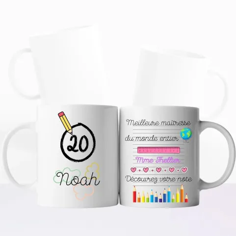 mug pour la meilleure maitresse du monde