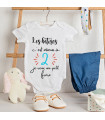 Body Bébé Humoristique – Annonce "Je veux un petit frère"