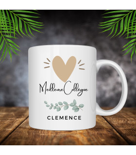 mug élue meilleure collegue