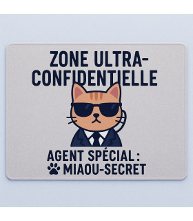 tapis pour chat rigolo