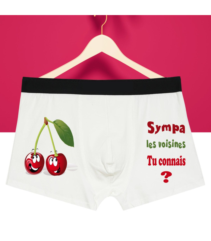 Boxer rigolo les cerises