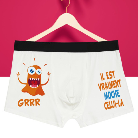 boxer pour homme tout moche