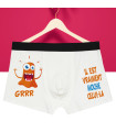 Le boxer homme rigolo moche