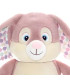 tete peluche lapin rose